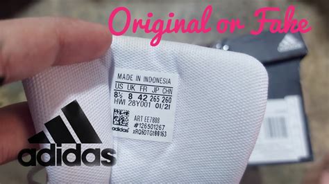 how to know original adidas